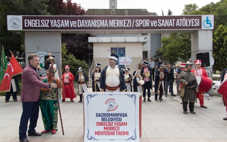 Gaziosmanpaşa Belediye Başkanı Hasan Tahsin Usta "Engellilerin üstesinden gelemeyecekleri hiçbir