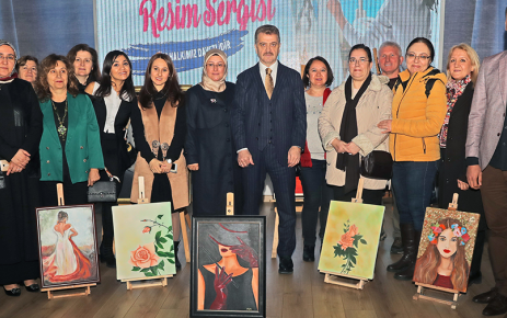 Gaziosmanpaşa Belediyesi Kadın Koordinasyon Merkezi’nde eğitim gören kursiyerlerin hazırladığı Yağlı