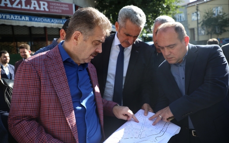 Gaziosmanpaşa Belediye Başkanı Hasan Tahsin Usta "Sahada incelemelerde bulunarak mahallelerin