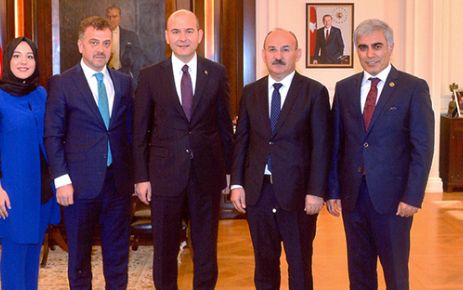 Gaziosmanpaşa Belediye Başkanı Hasan Tahsin Usta, İçişleri Bakanı Süleyman Soylu’yu