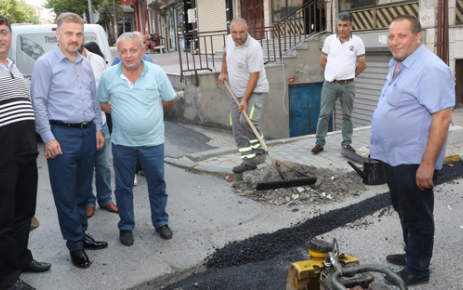 Gaziosmanpaşa Belediye Başkanı Hasan Tahsin Usta, Barbaros Hayrettin Paşa Mahallesi