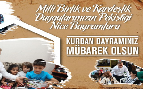 Gaziosmanpaşa Belediye Başkanı Hasan Tahsin Usta "Kurban Bayramı’nızı en kalbi
