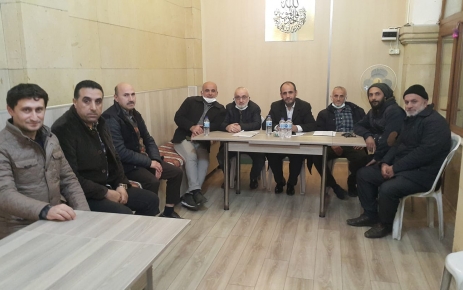 AK Parti Mevlana mahalle teşkilat toplantısı başkanlar Yusuf Polat, Halil