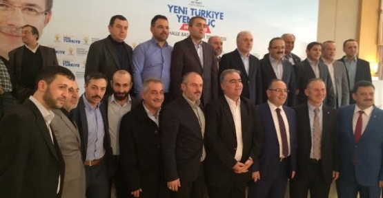 İstanbul AK Parti İl Başkanı Aziz Babuşcu,teşkilatla veda yemeğinde 