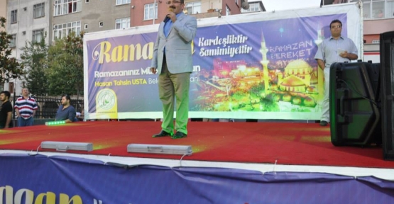 Gaziosmanpaşa AK PARTİ ilçe başkanı Av.Şahin Pirdal,esnaf ve bölge halkını