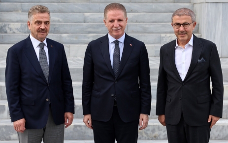 Gaziosmanpaşa Belediye Başkanı Hasan Tahsin Usta ve Eyüpsultan Belediye Başkanı