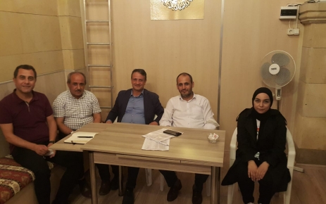 AK Parti Mevlana mahalle teşkilat toplantısı başkanlar Yusuf Polat, Halil