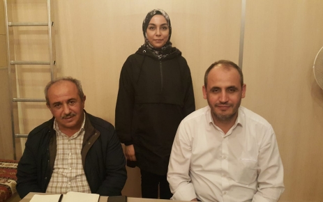 AK Parti Mevlana mahalle teşkilat toplantısı başkanlar Yusuf Polat, Halil