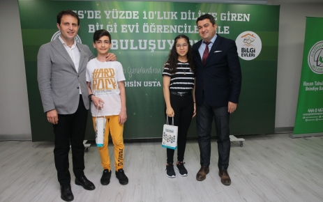 Liseye Geçiş Sınavı’nda başarı gösteren  bilgi evi öğrencileri, Gaziosmanpaşa