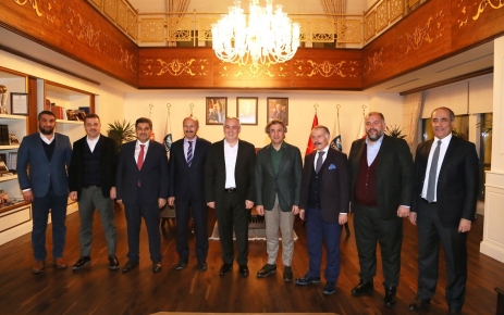 Eyüp Belediye Başkanı Remzi Aydın, 2. Bölge Belediye Başkanlarını misafir