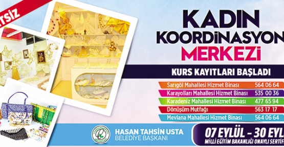 Gaziosmanpaşa Belediyesinin kurs kayıtları başladı.