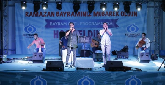 Sultangazi Belediyesi, Bayramında konserlerle Sultangazilileri buluşturdu.