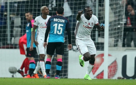 Beşiktaş, UEFA Avrupa Ligi son 32 turunda deplasmandaki 3-1'lik galibiyetin