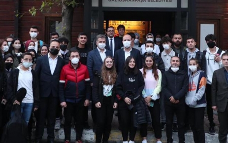 Farika Sohbetleri kapsamında Gaziosmanpaşalı gençlerle buluşan Dünya Etnospor Konfederasyonu Başkanı