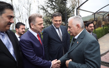 AK Parti İstanbul Büyükşehir Belediye Başkan adayı Binali Yıldırım, Gaziosmanpaşa’da