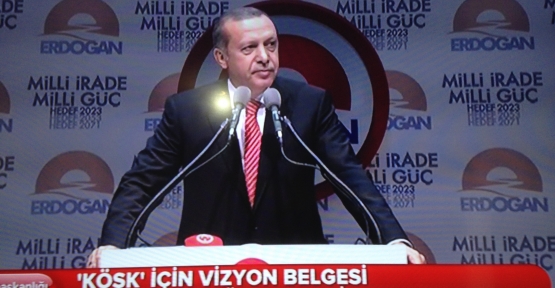Başbakan Yeni Vizyon belgesini açıkladı ve Türkiye "Bu Bizim Cumhurbaşkanımız"