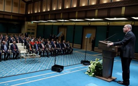 Cumhurbaşkanı Erdoğan, burada yaptığı konuşmada 15 Temmuz gecesine değinerek, “O