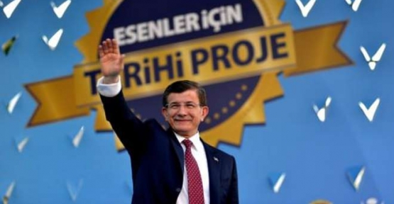 Başbakan Ahmet Davutoğlu, Esenler Dörtyol Meydanında düzenlenen yeni projelerin tanıtım
