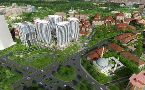 Gaziosmanpaşa Mevlana Mahallesi Kentsel Dönüşüm Projesi 1. Etap’ın Temelini Bakan