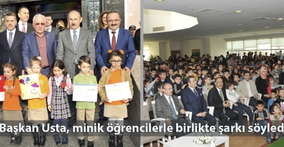 Gaziosmanpaşa Belediye Başkanı Hasan Tahsin Usta, karne tatilinde çocukları 