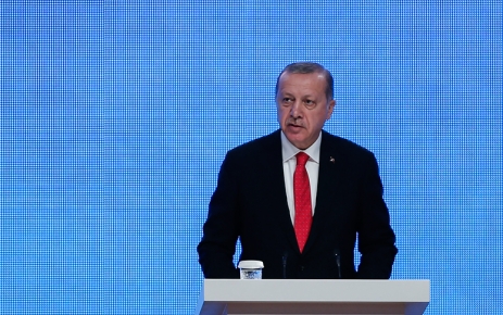 Cumhurbaşkanı Recep Tayyip Erdoğan, Bakü'den yaklaşık 90 kilometre mesafedeki Alat