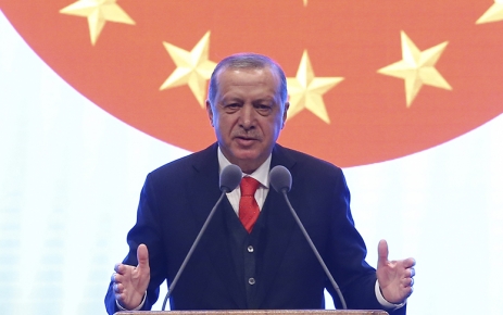 Cumhurbaşkanı Recep Tayyip Erdoğan, Beştepe Millet Kültür ve Kongre Merkezi'ndeki