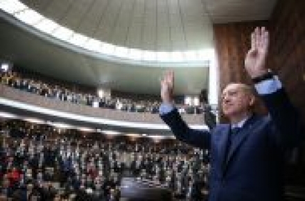 Cumhurbaşkanı ve Genel Başkan Recep Tayyip Erdoğan, TBMM Grup Toplantısı'na