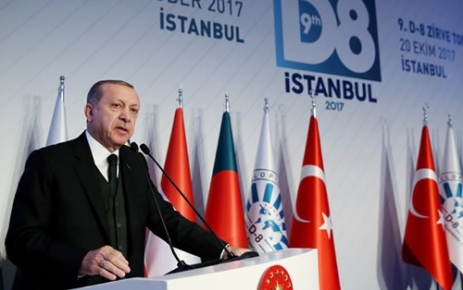 Cumhurbaşkanı Erdoğan, D-8 Ekonomik İşbirliği Örgütü 9. Zirve Toplantısı kapanış