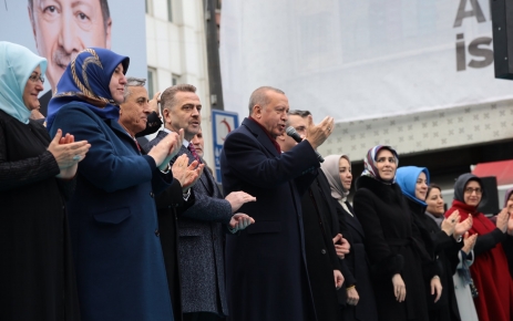 Cumhurbaşkanı Recep Tayyip Erdoğan “Belediye Başkanı Hasan Tahsin Usta'ya her