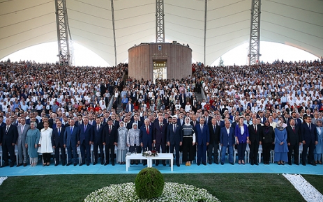Cumhurbaşkanı ve AK Parti Genel Başkanı Erdoğan, AK Parti'nin kuruluşunun