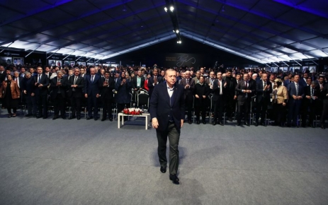 Cumhurbaşkanı Recep Tayyip Erdoğan, Fatih Belediyesi'nce Yenikapı Etkinlik Alanı'nda düzenlenen