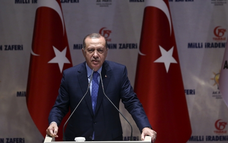 Cumhurbaşkanı Recep Tayyip Erdoğan, AK Parti Genel Merkezinde düzenlenen ve