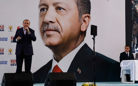 Cumhurbaşkanı Erdoğan, Sivas 6. Olağan İl Kongresi’nde konuştu Genel Başkan ve Cumhurbaşkanı Recep Tayyip Erdoğan, 4 Eylül Kapalı
