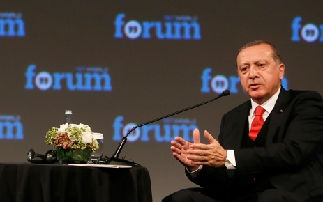 Cumhurbaşkanı Recep Tayyip Erdoğan, TRT World Forum'da konuştu.