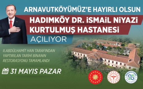 Cumhurbaşkanı Recep Tayyip Erdoğan'ın katılımlarıyla Arnavutköy- Hadımköy Dr.İsmail Niyazi Kurtulmuş