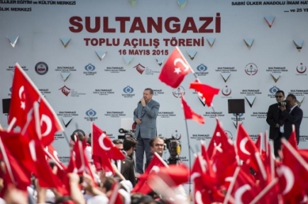 Cumhurbaşkanı Sultangazi'de yapımı tamamlanan kamu binalarının toplu açılışını yaptı.