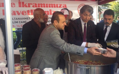 Fatih Belediye Başkanı Mustafa Demir, Avrupa Birliği Eski Bakanı Egemen