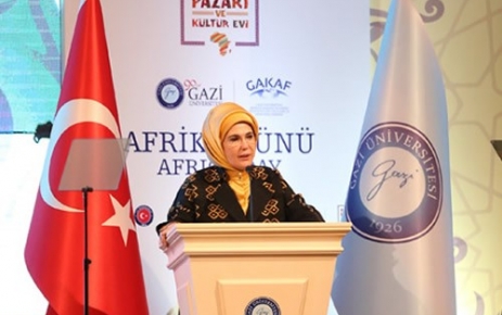 Emine Erdoğan, “Türk milletinin Afrika’ya olan ilgisi çıkara değil, gönül