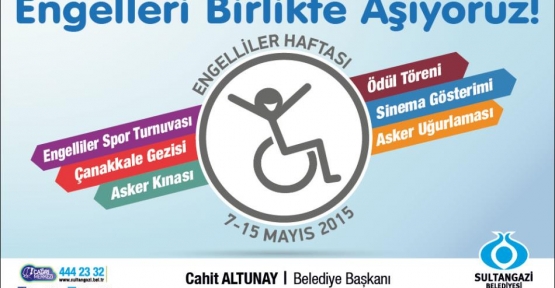 Sultangazi Belediyesi engelliler haftası nedeniyle etkinlik düzenledi.
