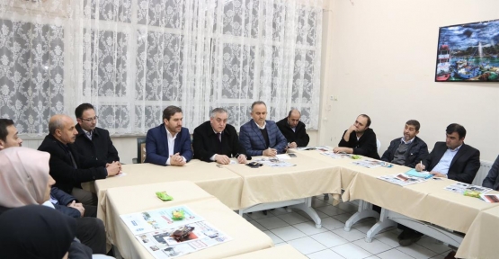 Eyüp Belediye Başkanı Remzi Aydın"Eyüp demir ağlarla örülecek"dedi.
