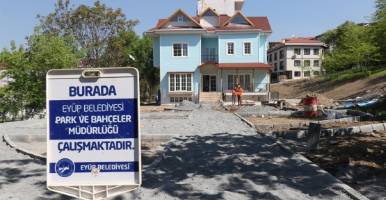 Eyüp Belediyesi ve İstanbul Kalkınma Ajansı tarafından, engelliler bahçesine 