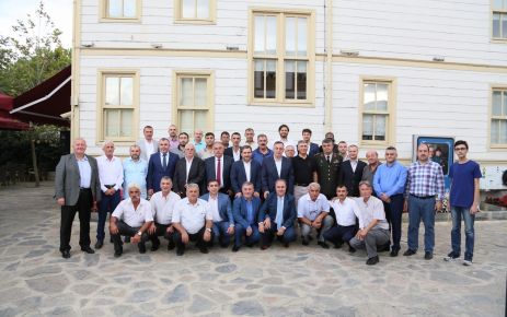 Eyüp Kaymakamı Abdullah Dölek ve Eyüp Belediye Başkanı Remzi Aydın