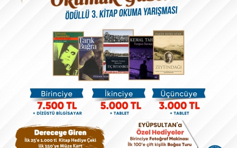 Eyüpsultan Belediyesi Türk Dili ve Edebiyatı’nın seçkin eserlerine ilgiyi artırmak
