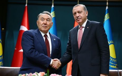 FETÖ Sadece Türkiye’ye Karşı Değil, Varlık Gösterdiği Tüm Ülkelere Tehdit Teşkil Ediyor Cumhurbaşkanı Erdoğan, Kazakistan Cumhurbaşkanı Nazarbayev ile düzenlediği ortak basın toplantısında