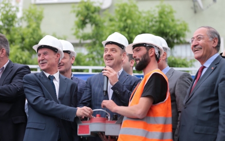 Gaziosmanpaşa Fevzi Çakmak Mahallesi Hacı Veyis Camii temeli törenle atıldı.