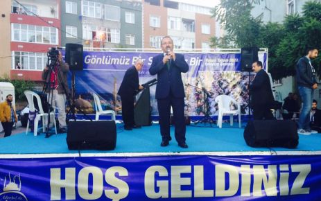 Fevzi Çakmak Mahalle sakinleri sokak iftarında bir oldu.