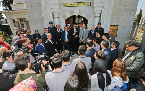 Gaziosmanpaşa Belediye Başkanı Hasan Tahsin Usta, ilçeye adını veren şanlı