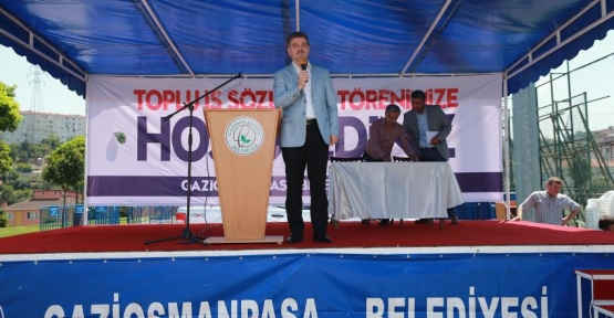 Gaziosmanpaşa Belediyesi, Gaziosmanpaşa Mevlana Sosyal Tesisleri’nde gerçekleştirilen törende İstanbul belediyeleri