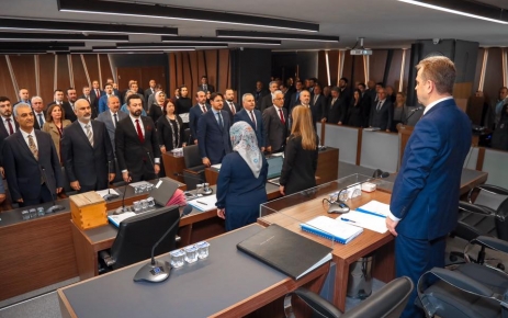 31 Mart yerel seçimler sonrası Gaziosmanpaşa Belediye Meclisi ilk toplantısını
