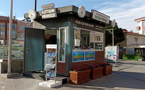 Gaziosmanpaşa Belediyesi İletişim Merkezlerinde vatandaşlar, talep, öneri oluşturma, vergi borcu